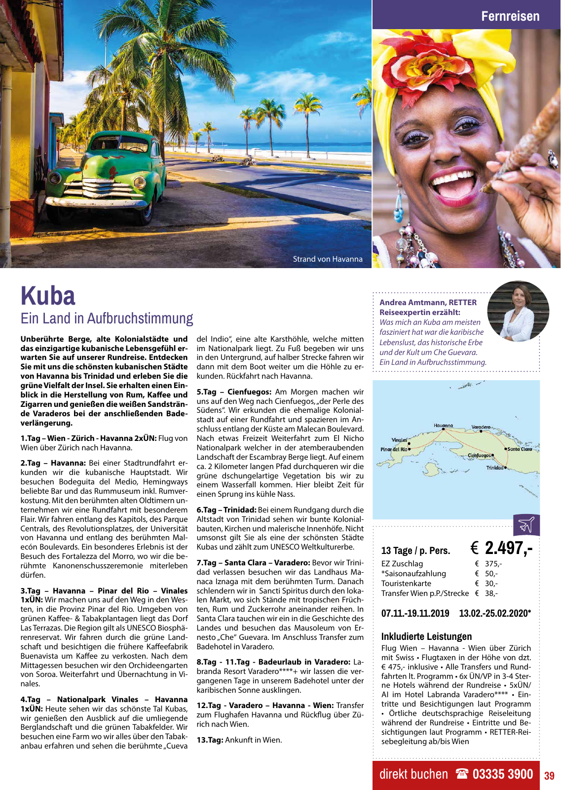Vorschau Retter Reisen Katalog 2019/20 Seite 39