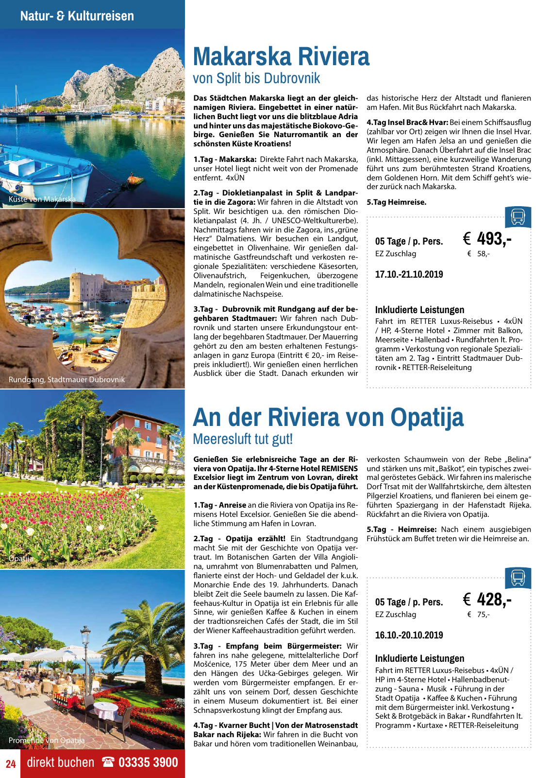 Vorschau Retter Reisen Katalog 2019/20 Seite 24