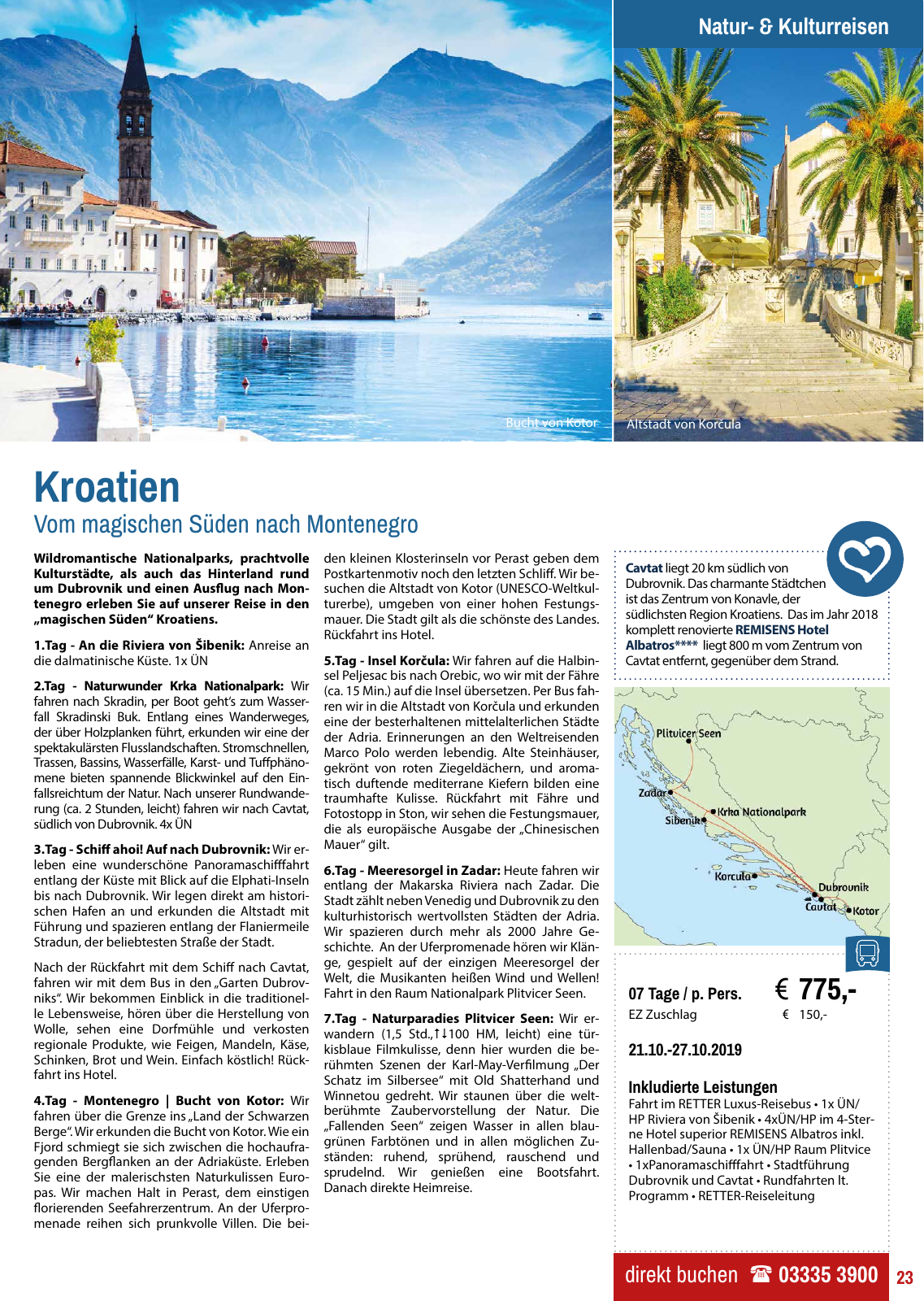 Vorschau Retter Reisen Katalog 2019/20 Seite 23