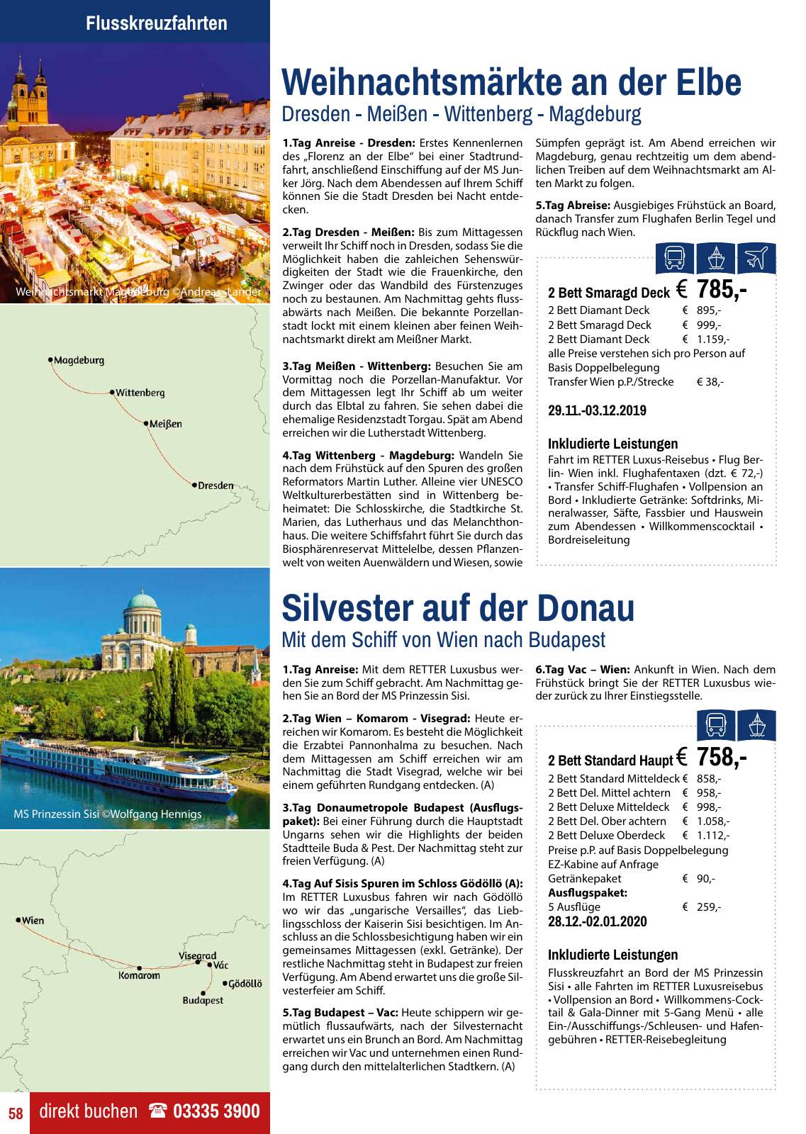 Vorschau Retter Reisen Katalog 2019/20 Seite 58
