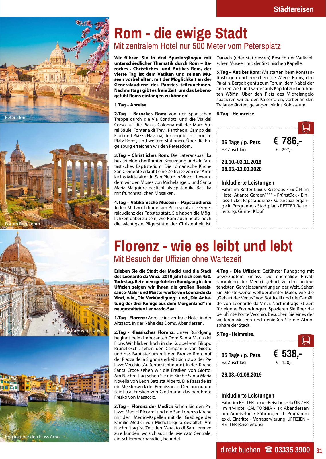 Vorschau Retter Reisen Katalog 2019/20 Seite 31