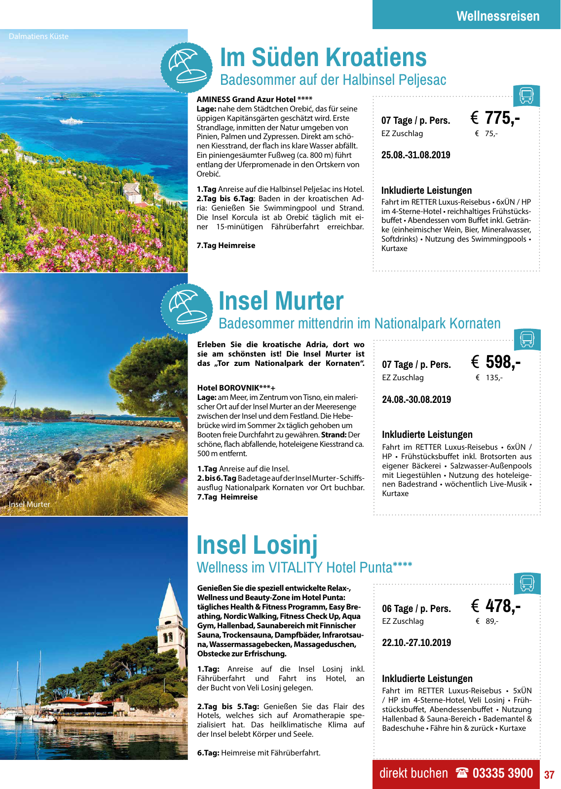 Vorschau Retter Reisen Katalog 2019/20 Seite 37