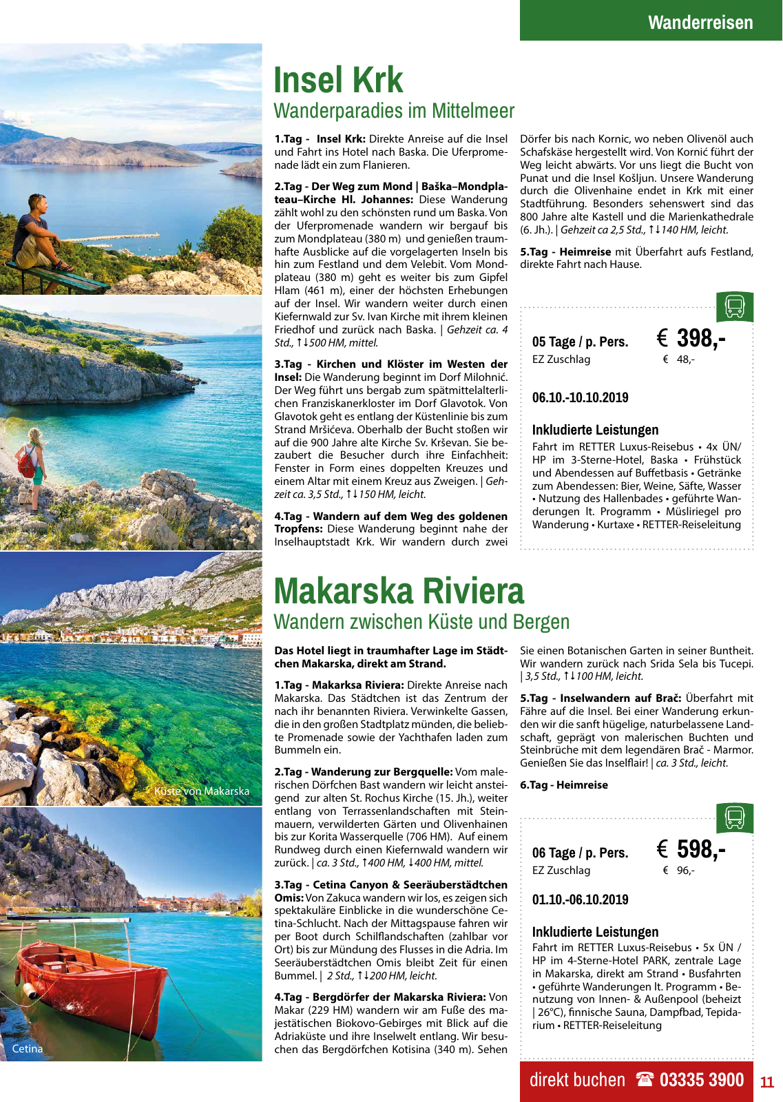 Vorschau Retter Reisen Katalog 2019/20 Seite 11