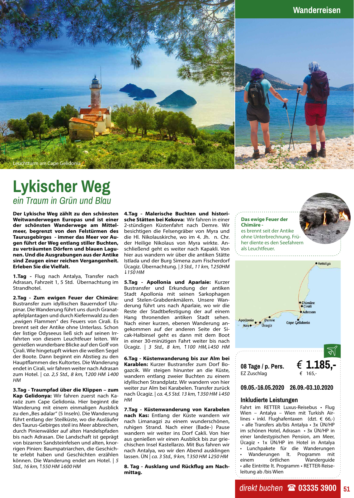 Vorschau Retter Reisen Katalog 2020 Seite 51