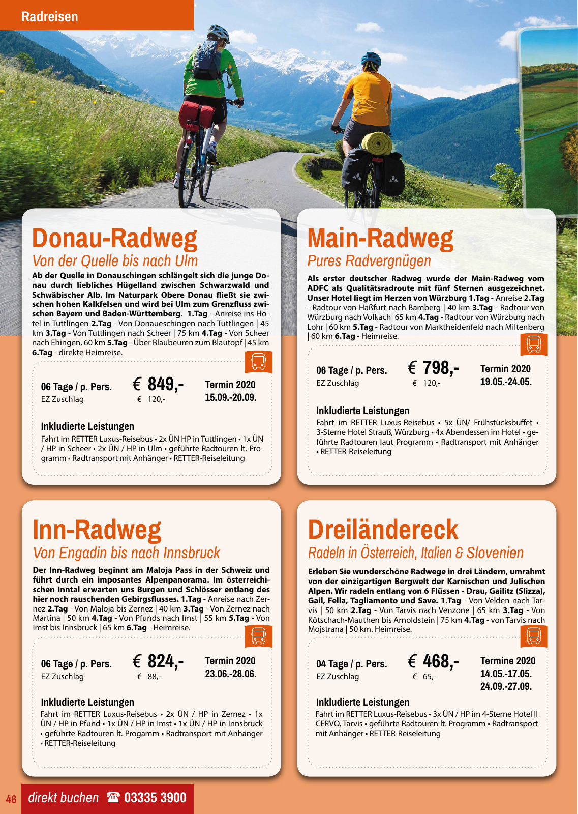 Vorschau Retter Reisen Katalog 2020 Seite 46