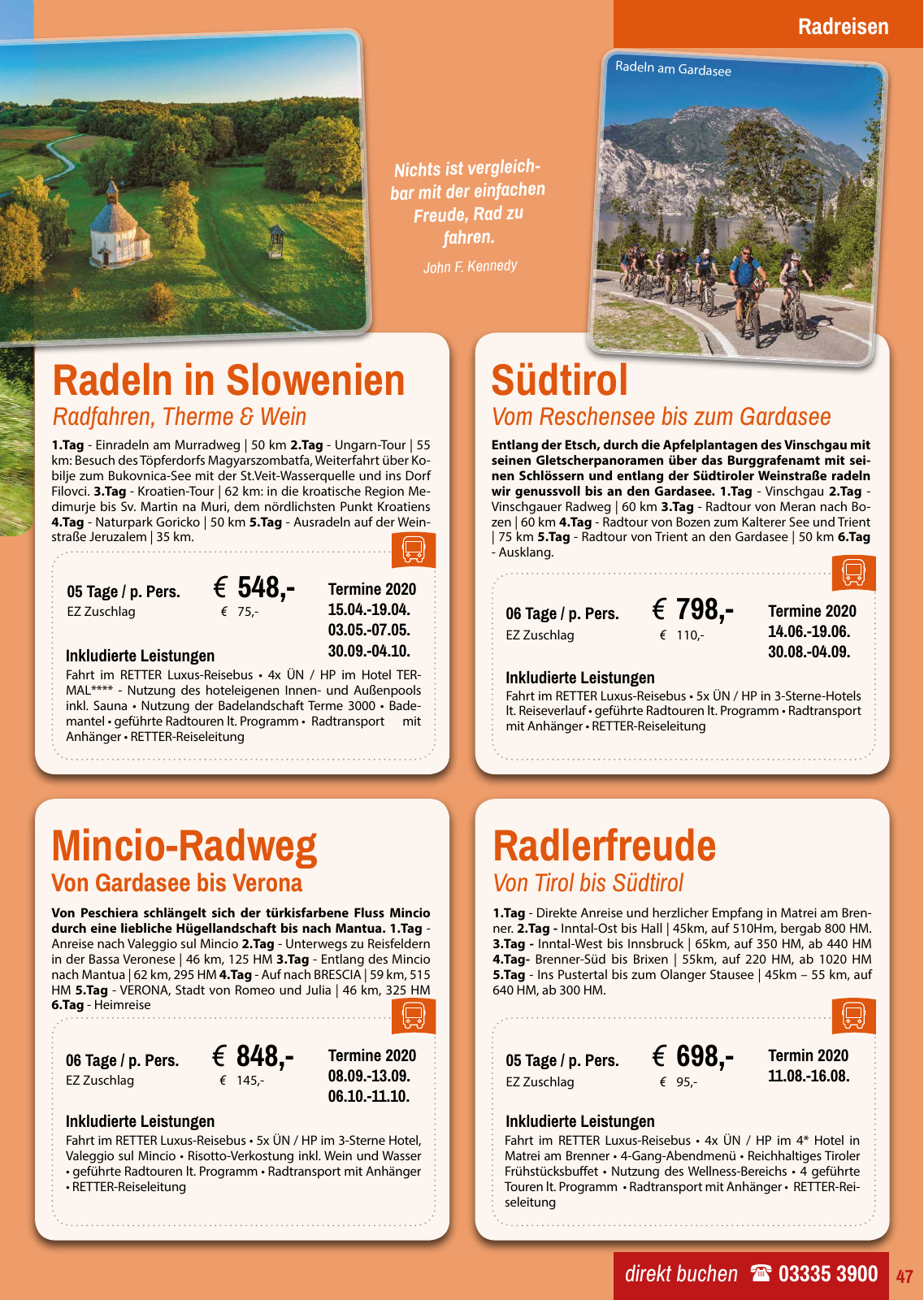 Vorschau Retter Reisen Katalog 2020 Seite 47