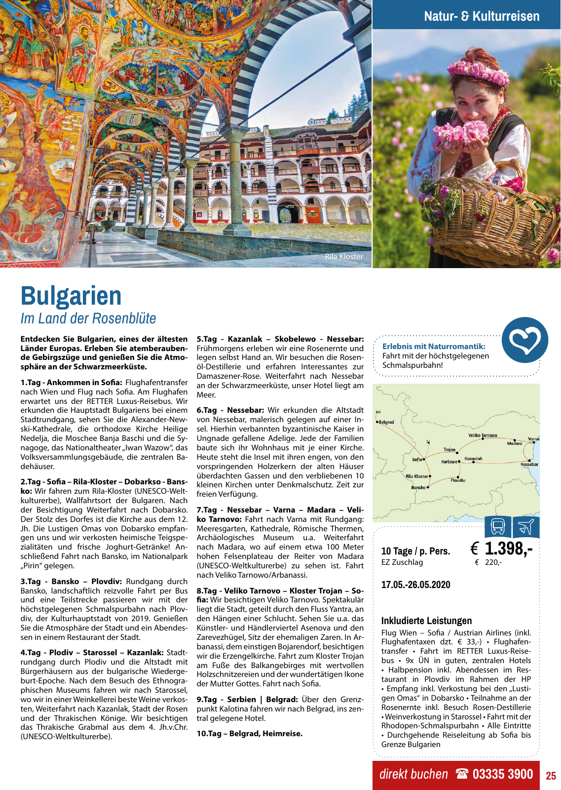 Vorschau Retter Reisen Katalog 2020 Seite 25