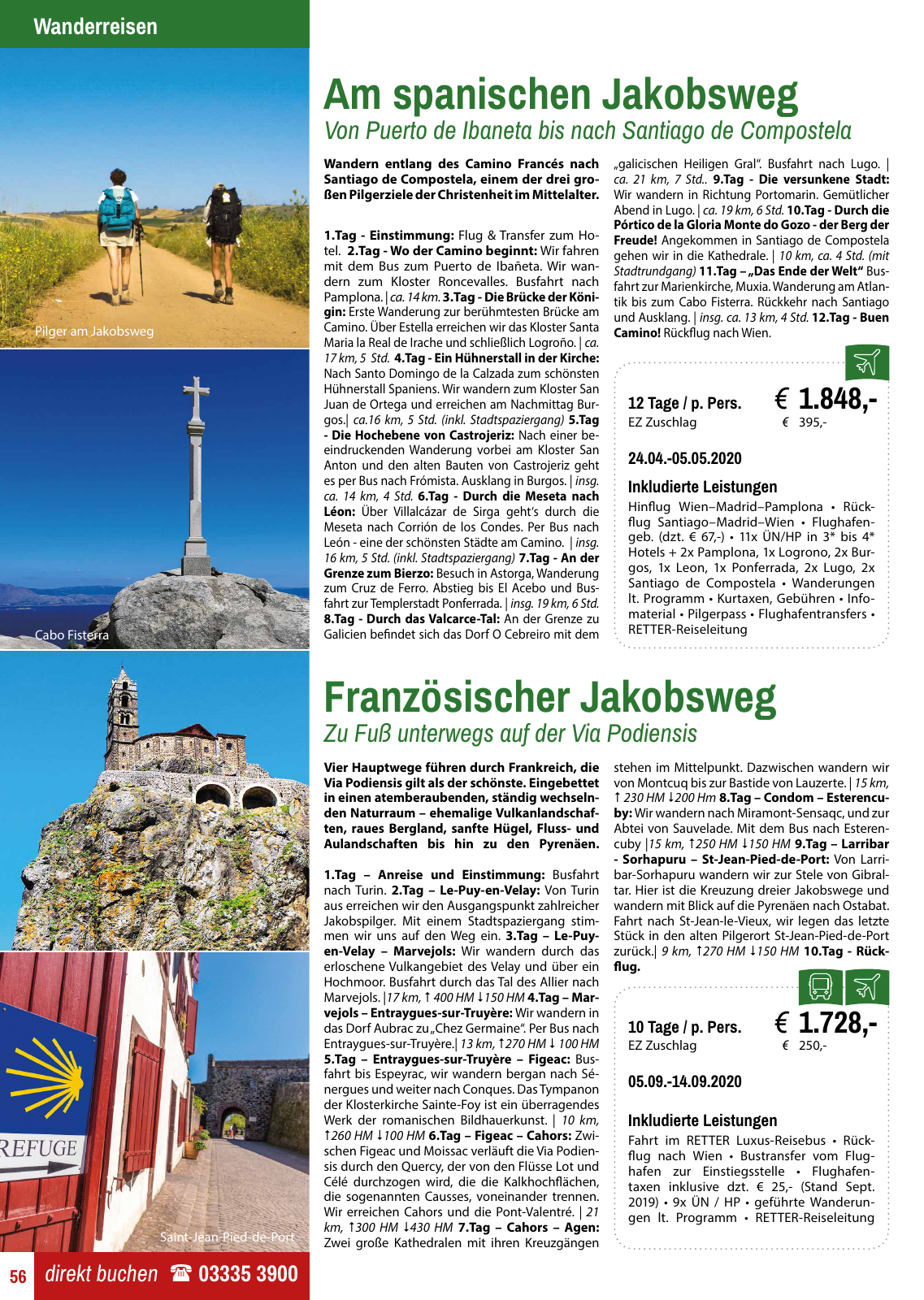 Vorschau Retter Reisen Katalog 2020 Seite 56