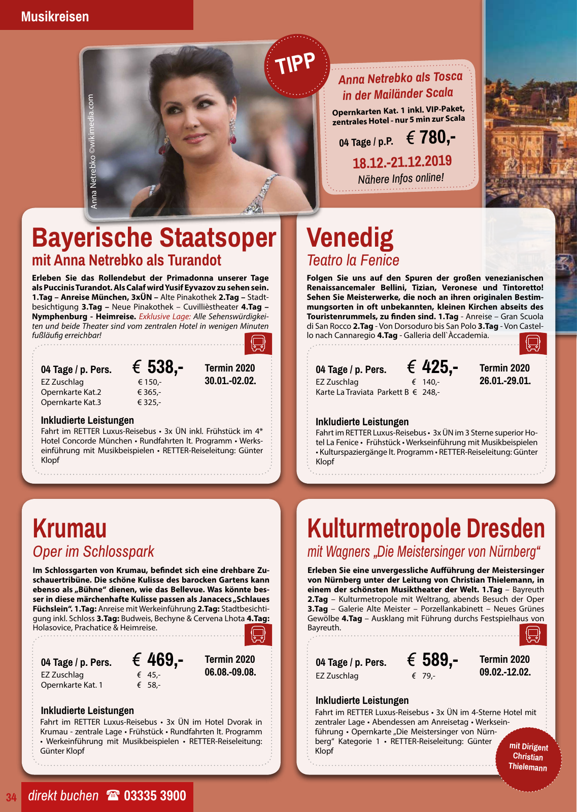 Vorschau Retter Reisen Katalog 2020 Seite 34