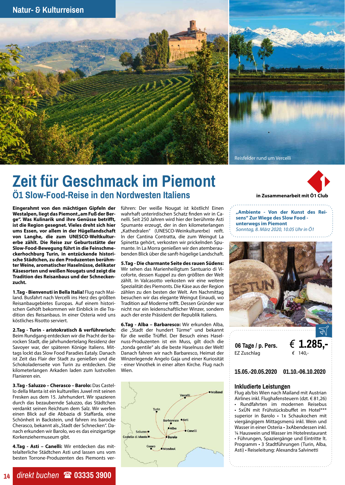 Vorschau Retter Reisen Katalog 2020 Seite 14