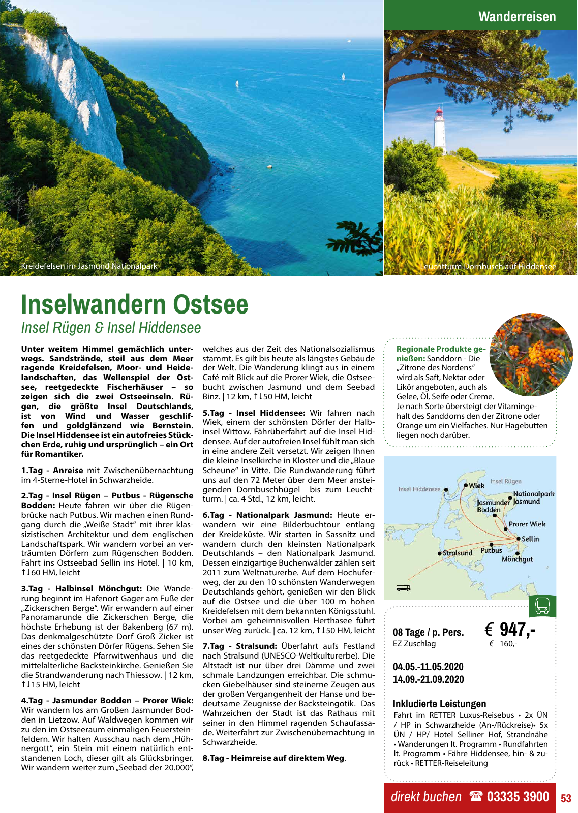 Vorschau Retter Reisen Katalog 2020 Seite 53