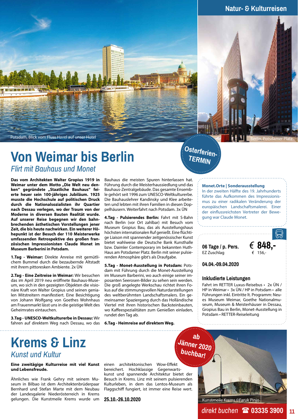 Vorschau Retter Reisen Katalog 2020 Seite 11