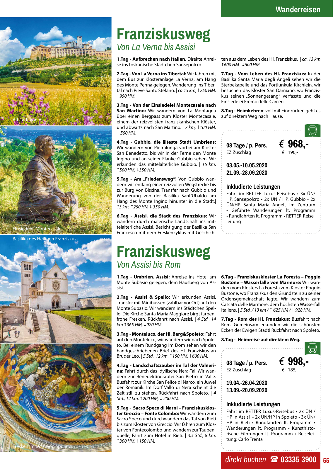 Vorschau Retter Reisen Katalog 2020 Seite 55