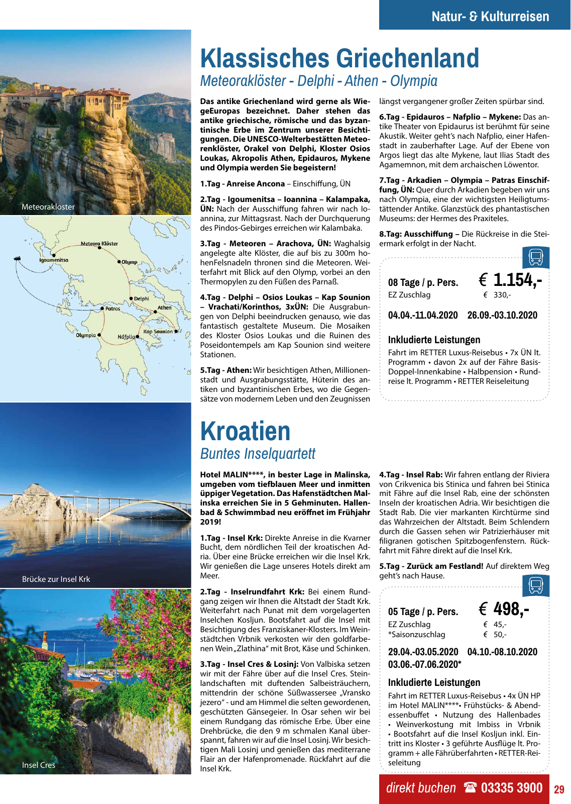 Vorschau Retter Reisen Katalog 2020 Seite 29