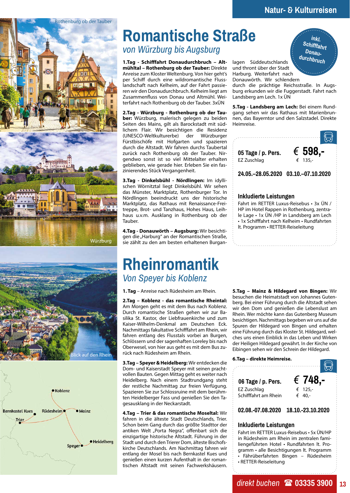 Vorschau Retter Reisen Katalog 2020 Seite 13