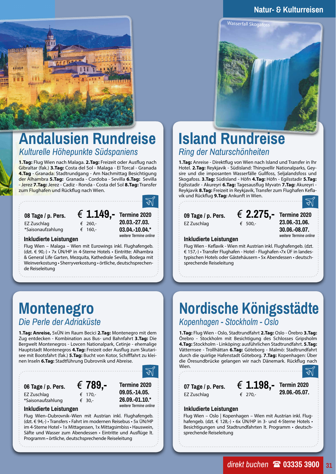 Vorschau Retter Reisen Katalog 2020 Seite 31