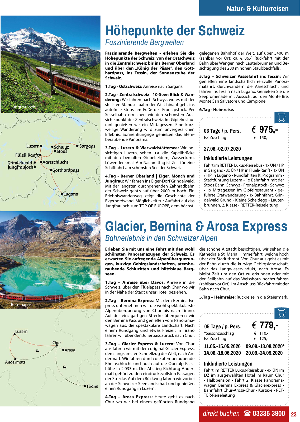 Vorschau Retter Reisen Katalog 2020 Seite 23