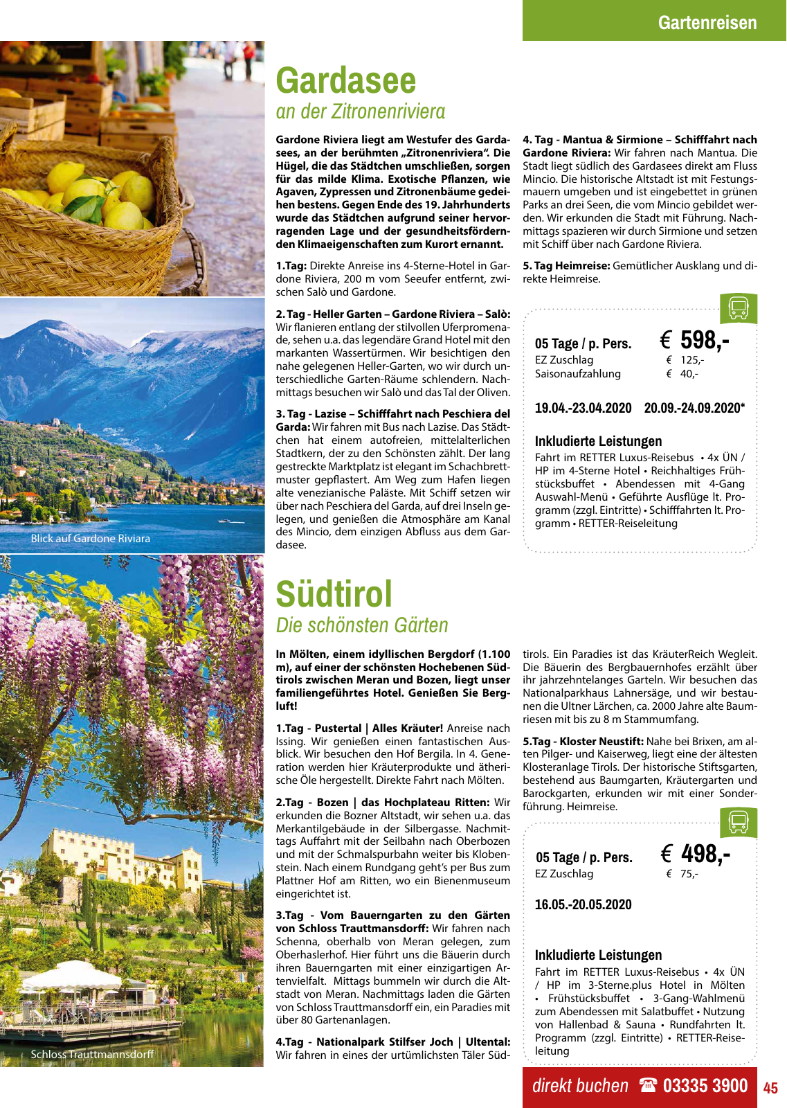 Vorschau Retter Reisen Katalog 2020 Seite 45