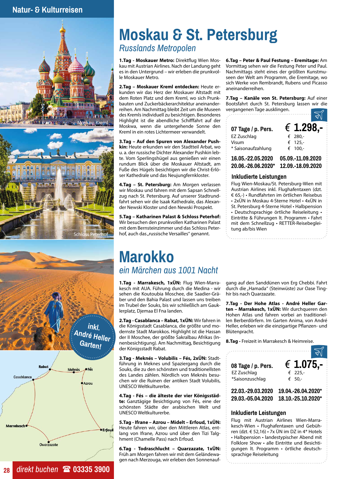 Vorschau Retter Reisen Katalog 2020 Seite 28