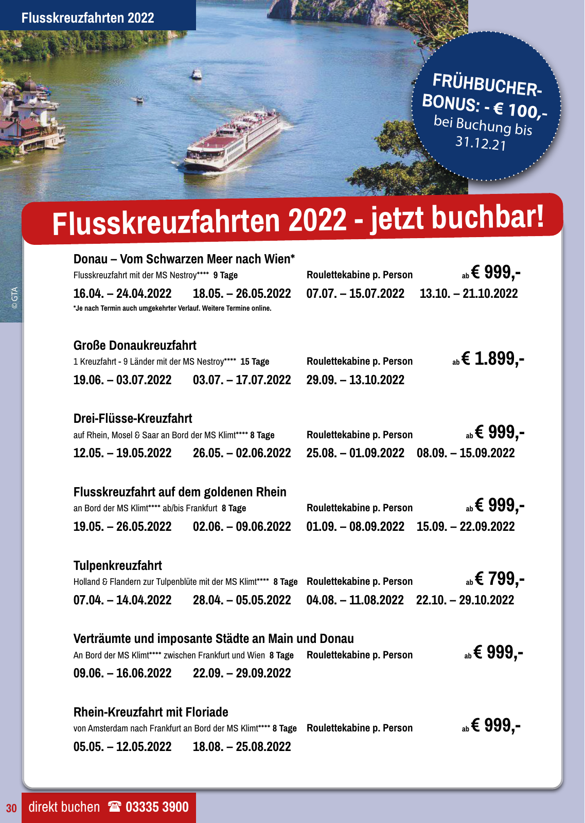 Vorschau 2021/2022 - inkl. Herbst- & Winterreisen Seite 30