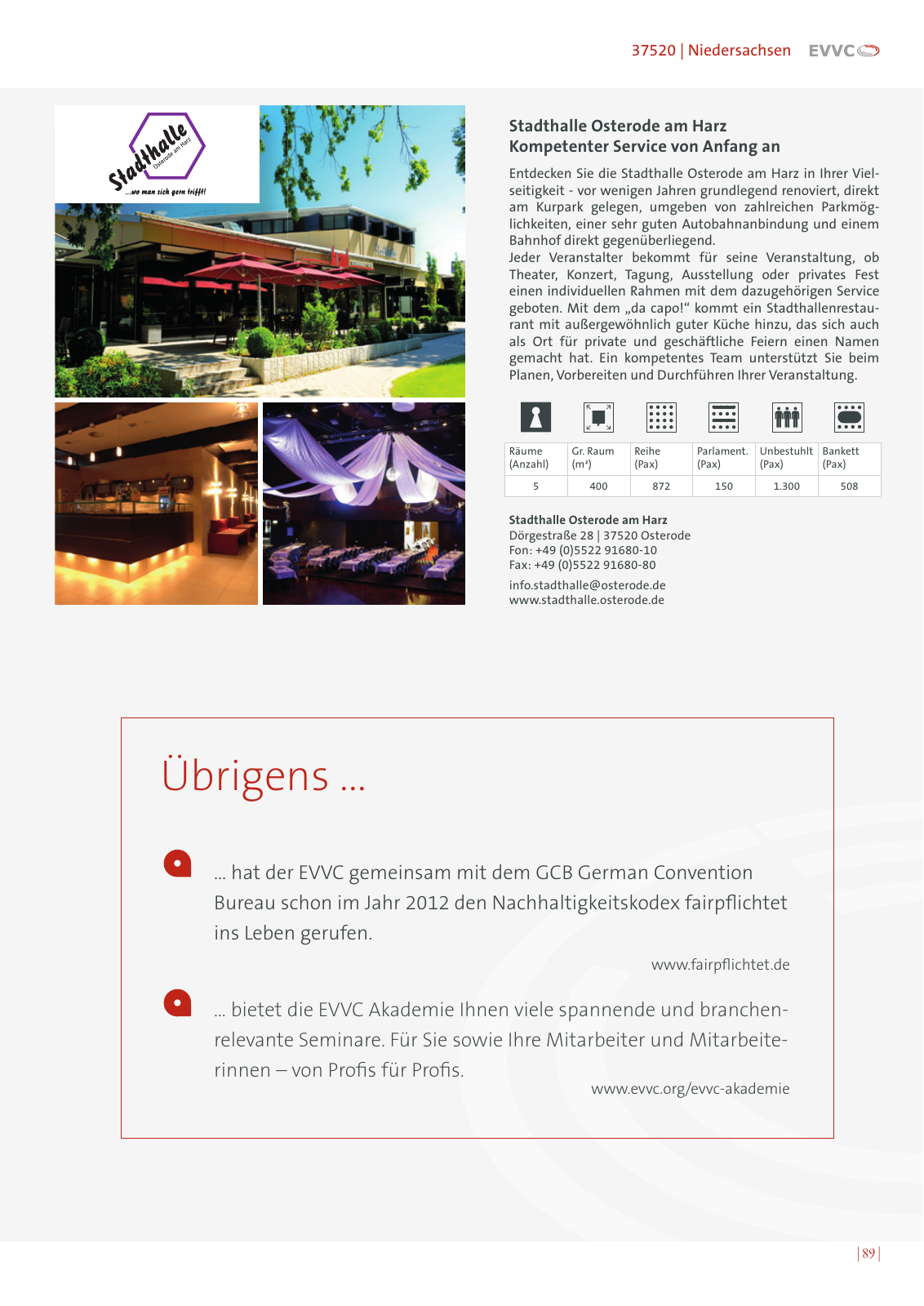 Vorschau EVVC LocationGuide 2020/2021 Seite 89