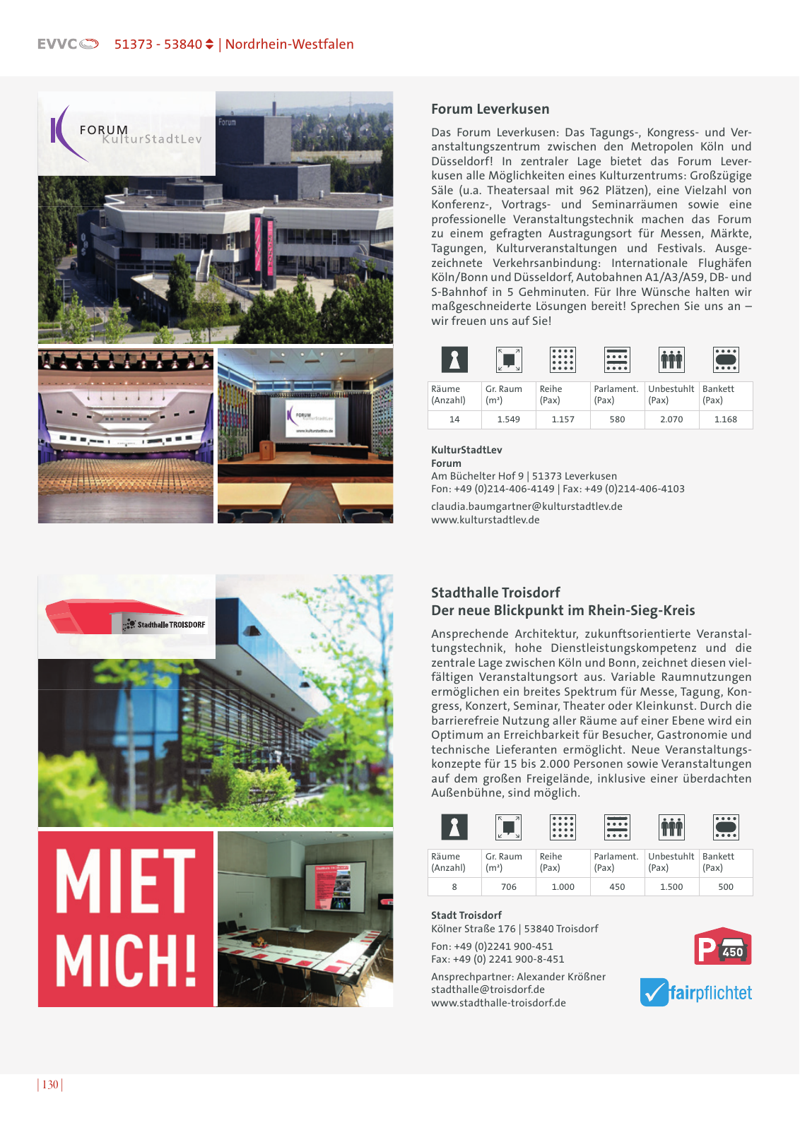 Vorschau EVVC LocationGuide 2020/2021 Seite 130