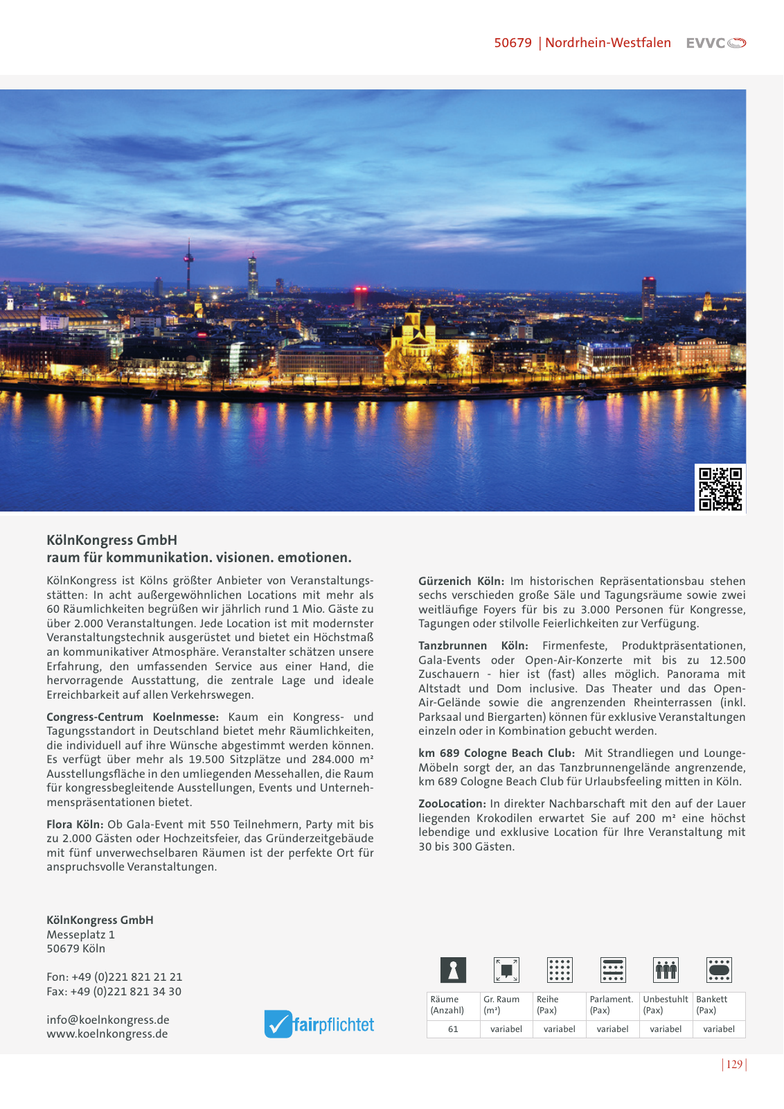 Vorschau EVVC LocationGuide 2020/2021 Seite 129