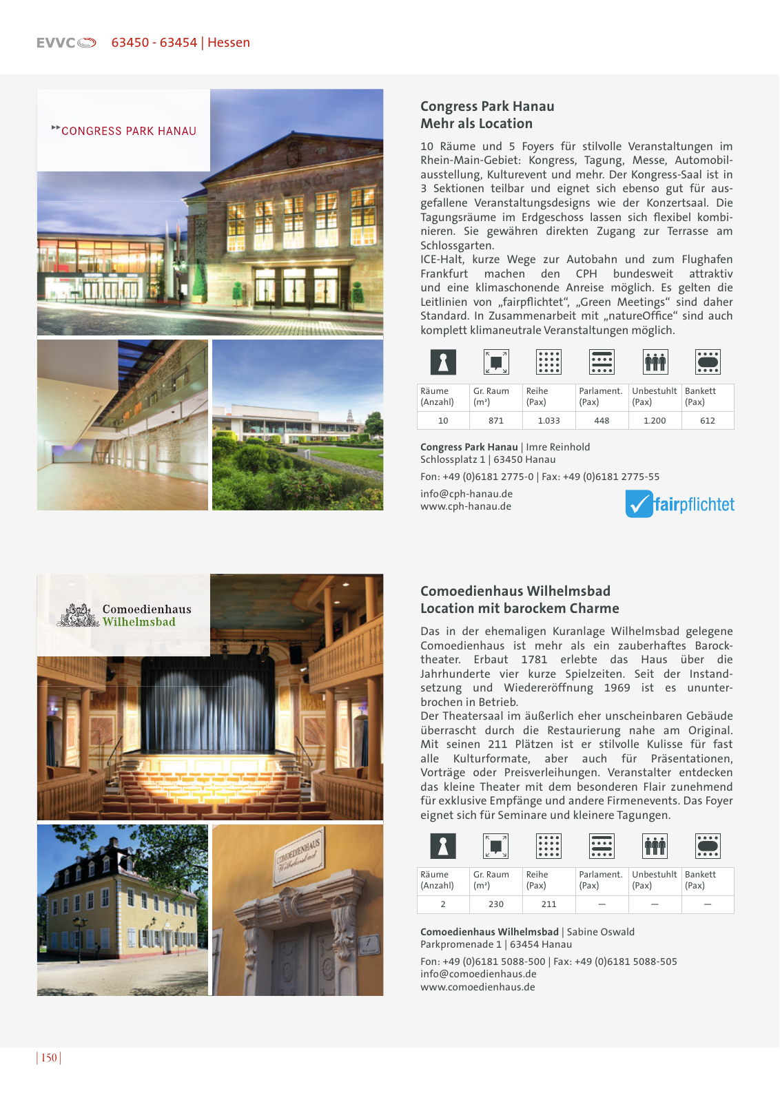 Vorschau EVVC LocationGuide 2020/2021 Seite 150