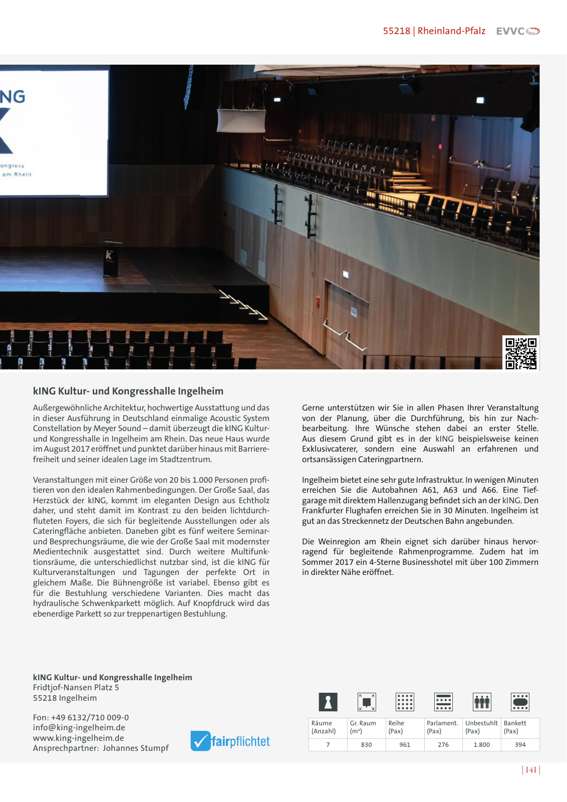 Vorschau EVVC LocationGuide 2020/2021 Seite 141