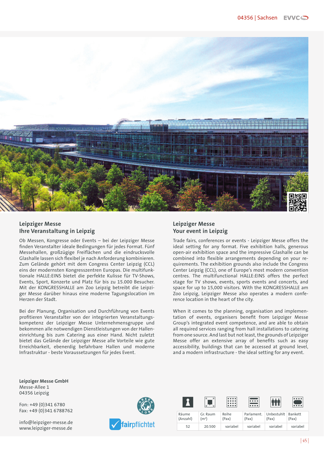 Vorschau EVVC LocationGuide 2020/2021 Seite 45