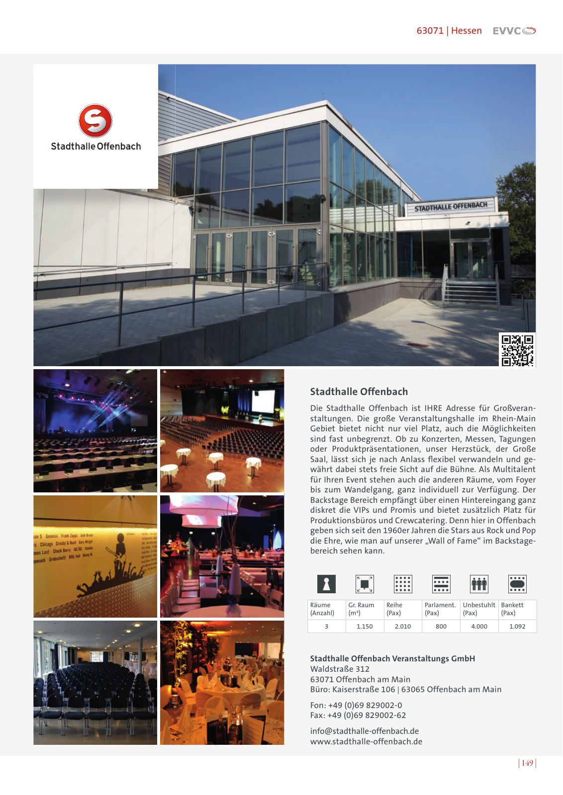Vorschau EVVC LocationGuide 2020/2021 Seite 149
