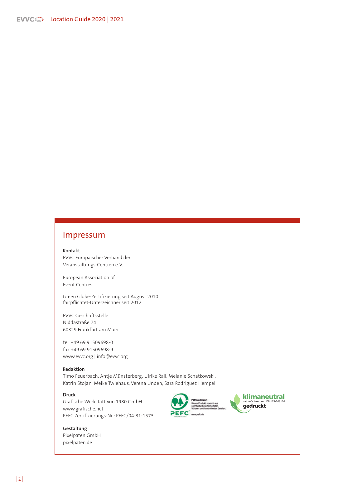 Vorschau EVVC LocationGuide 2020/2021 Seite 2