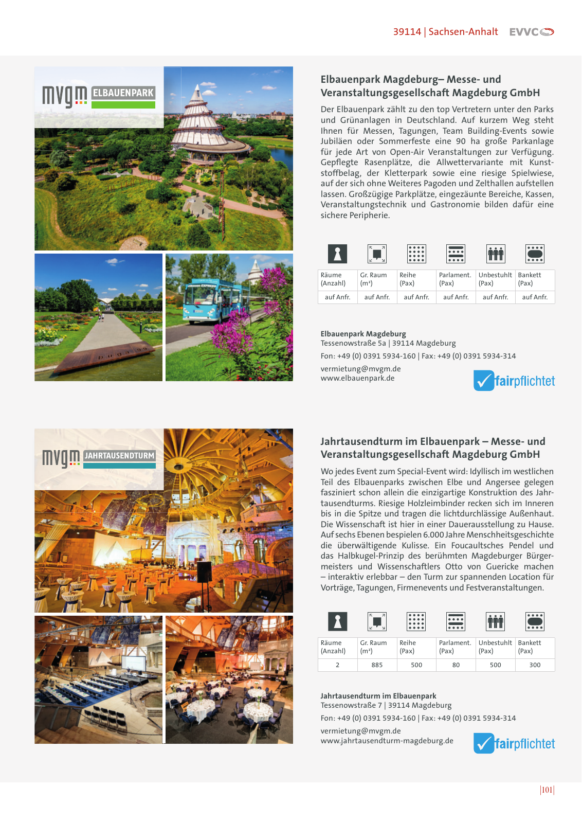 Vorschau EVVC LocationGuide 2020/2021 Seite 101