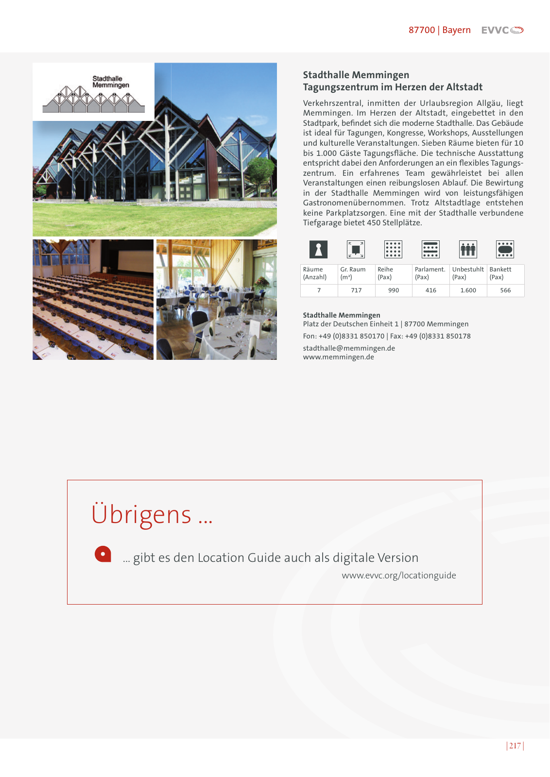 Vorschau EVVC LocationGuide 2020/2021 Seite 217