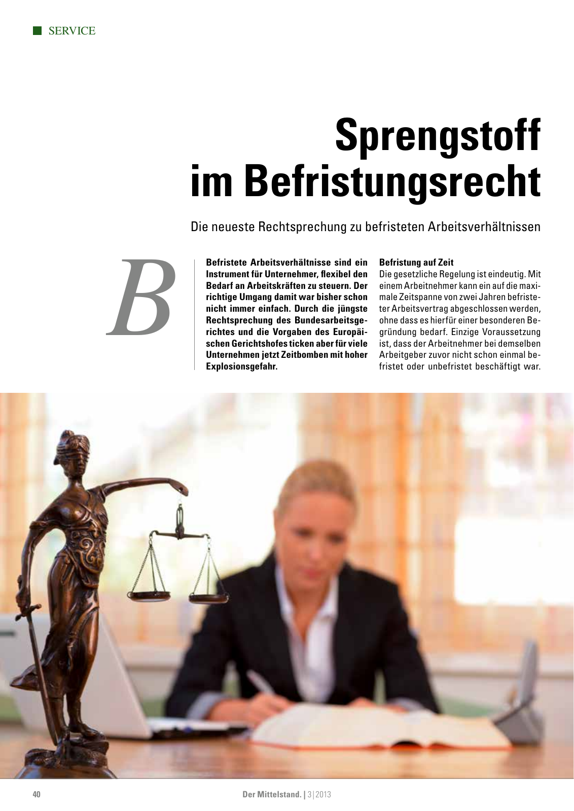 Vorschau Der Mittelstand. 3|2013 Seite 40