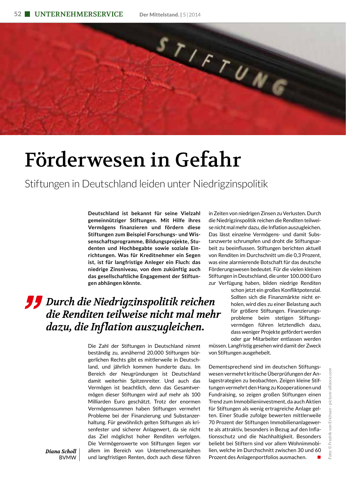 Vorschau Der Mittelstand. 5|2014 Seite 52