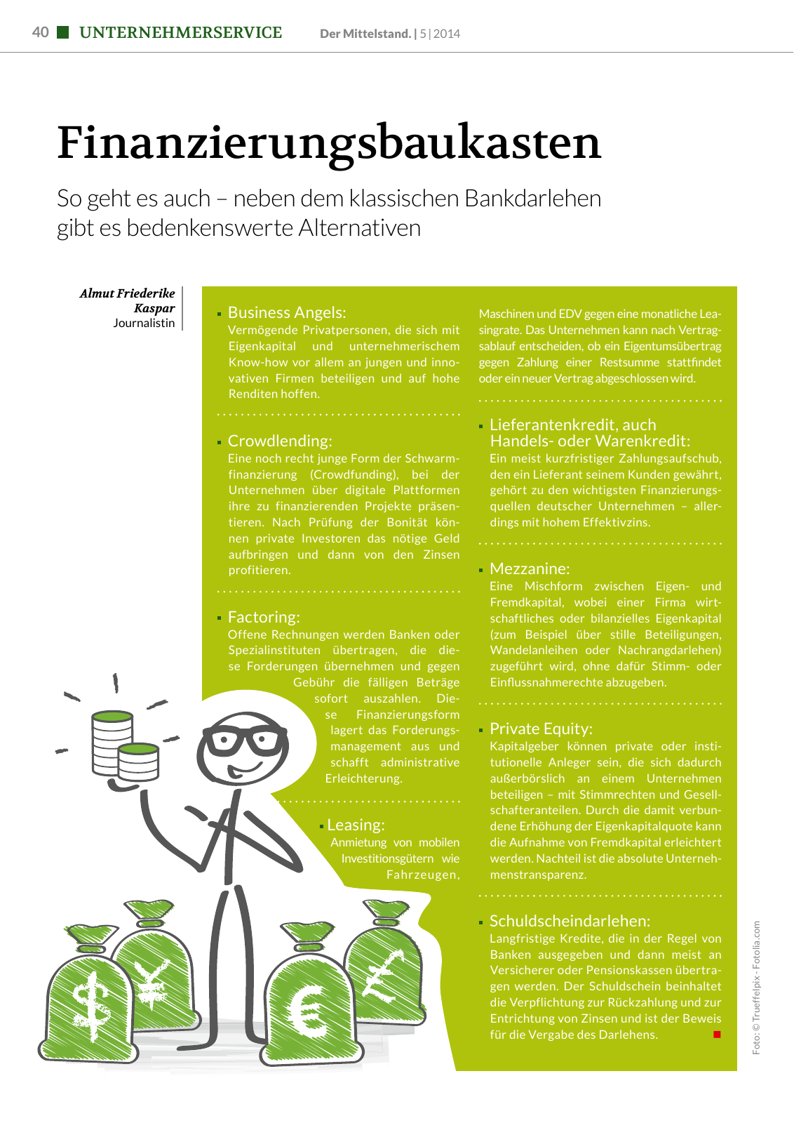 Vorschau Der Mittelstand. 5|2014 Seite 40