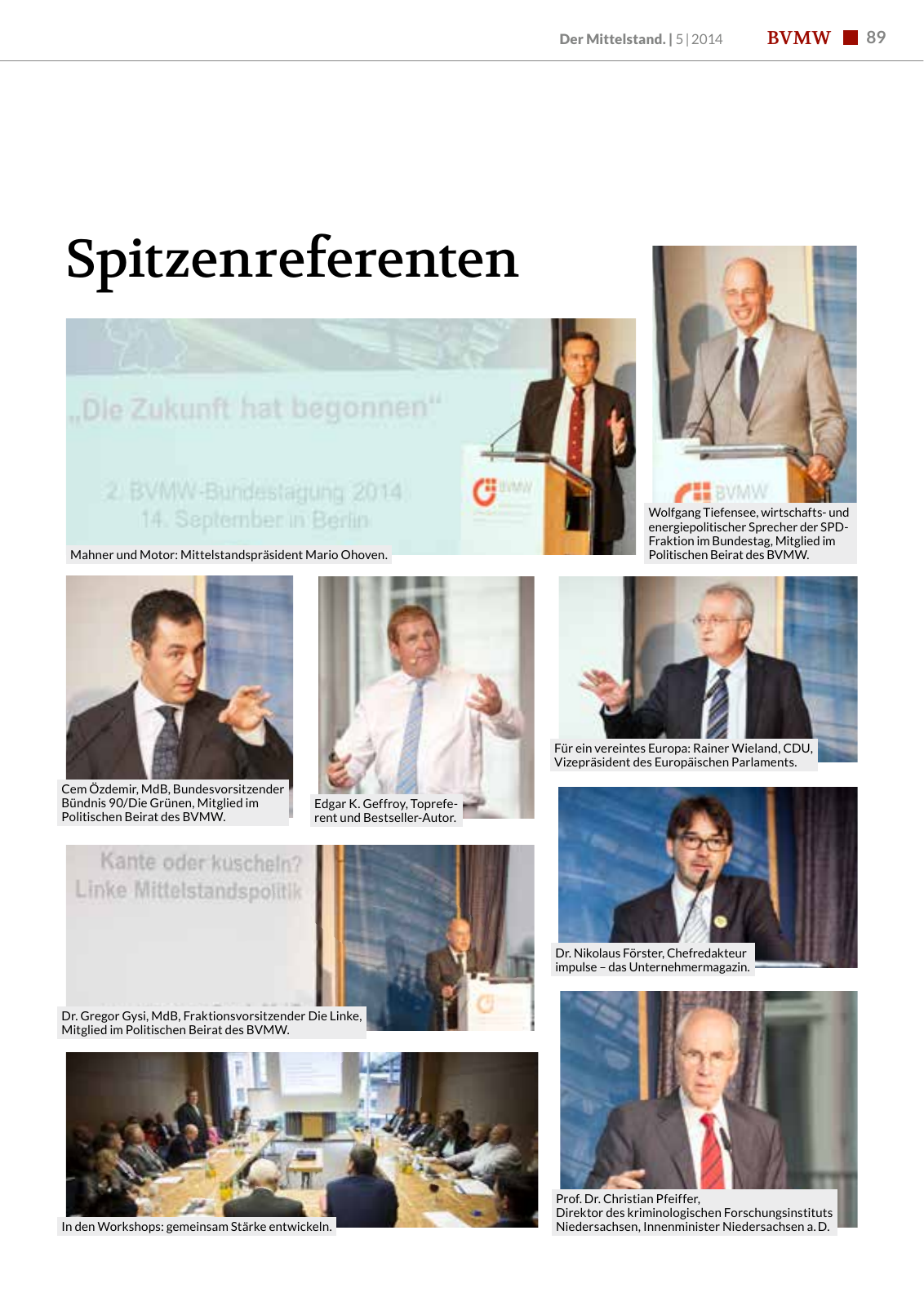 Vorschau Der Mittelstand. 5|2014 Seite 89