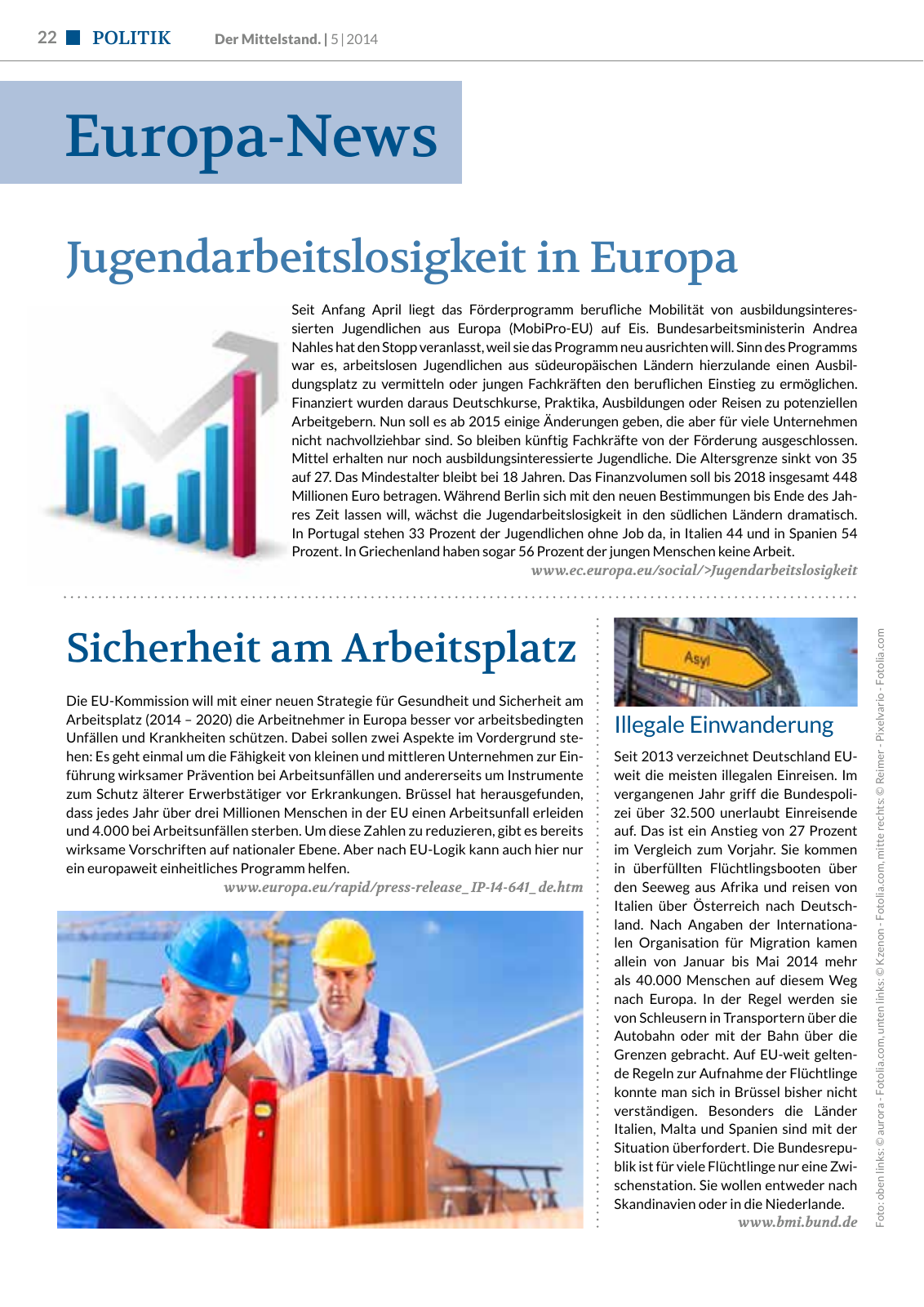 Vorschau Der Mittelstand. 5|2014 Seite 22