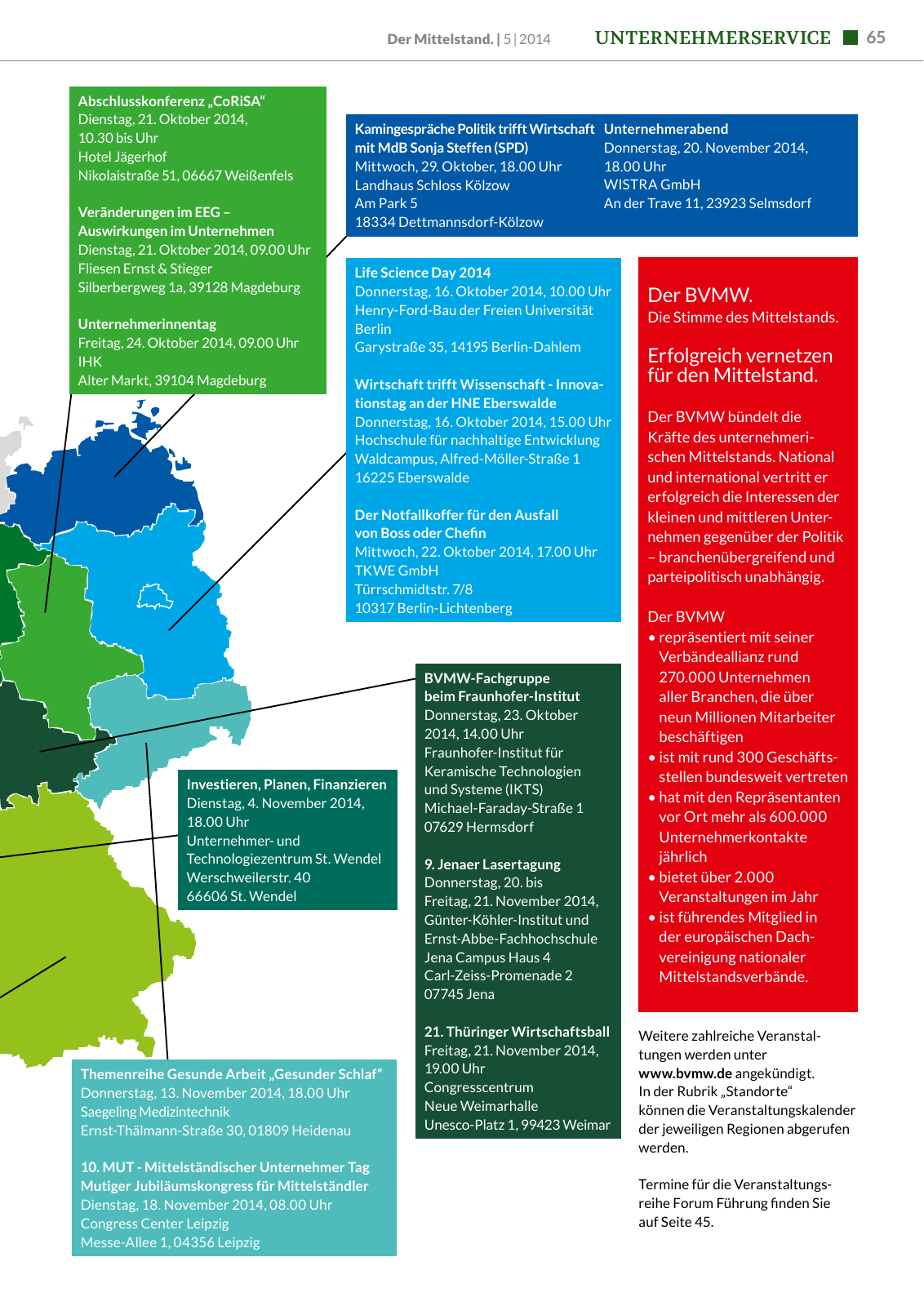 Vorschau Der Mittelstand. 5|2014 Seite 65