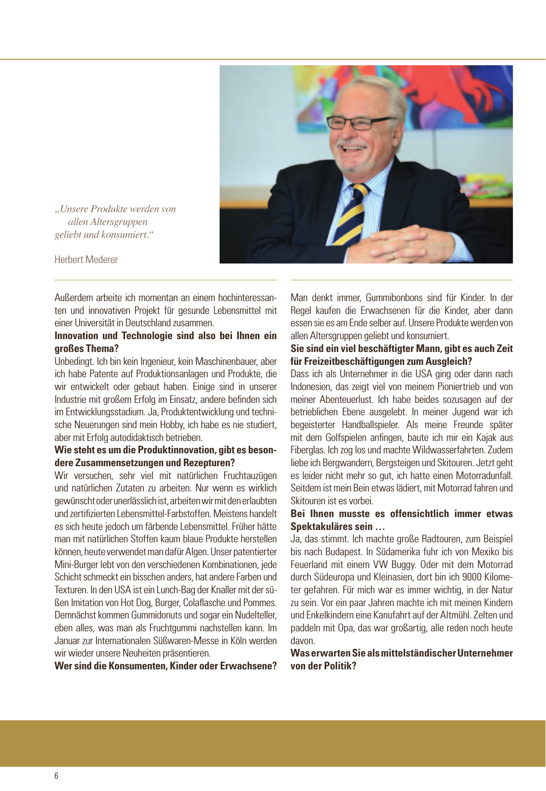 Vorschau 6|2015 BWS-Beileger Herbert Mederer Seite 6