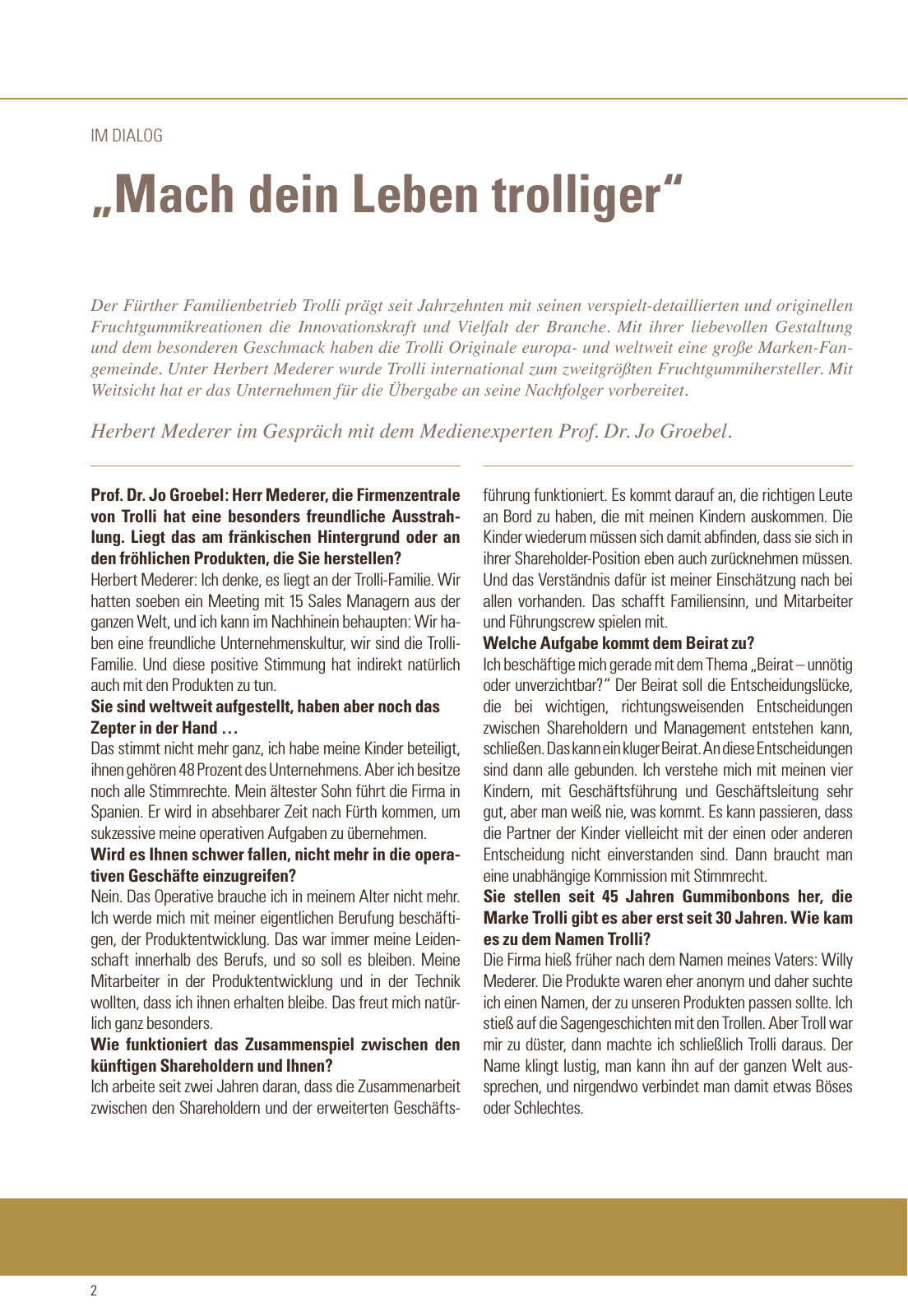 Vorschau 6|2015 BWS-Beileger Herbert Mederer Seite 2
