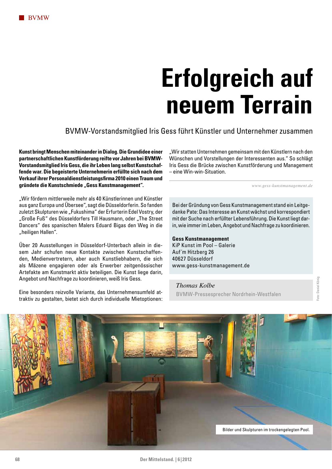 Vorschau Der Mittelstand. 6|2012 Seite 68