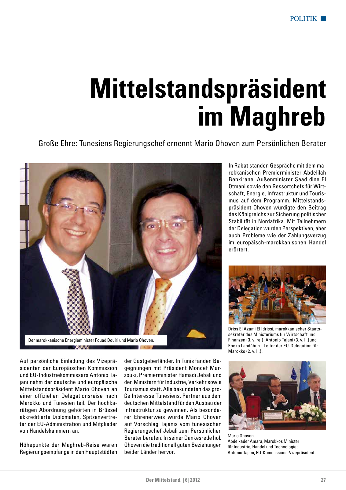 Vorschau Der Mittelstand. 6|2012 Seite 27