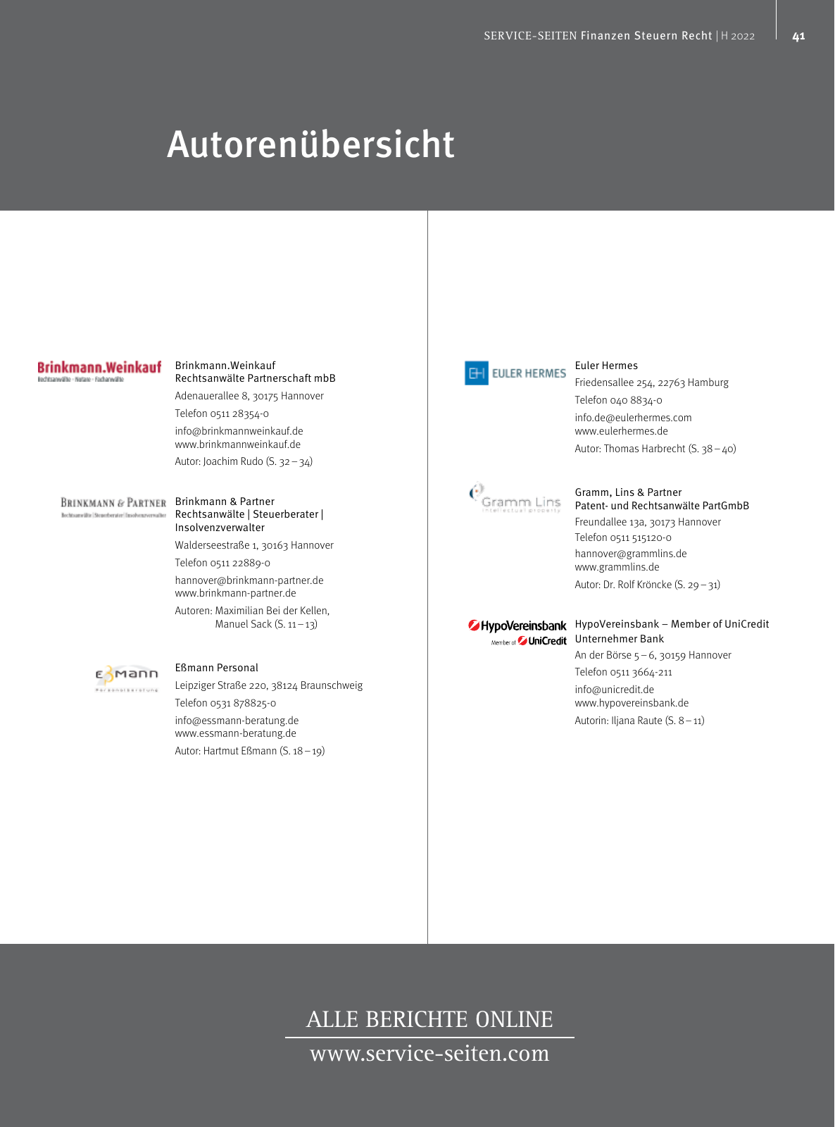 Vorschau FSR Hannover 2022 Seite 41