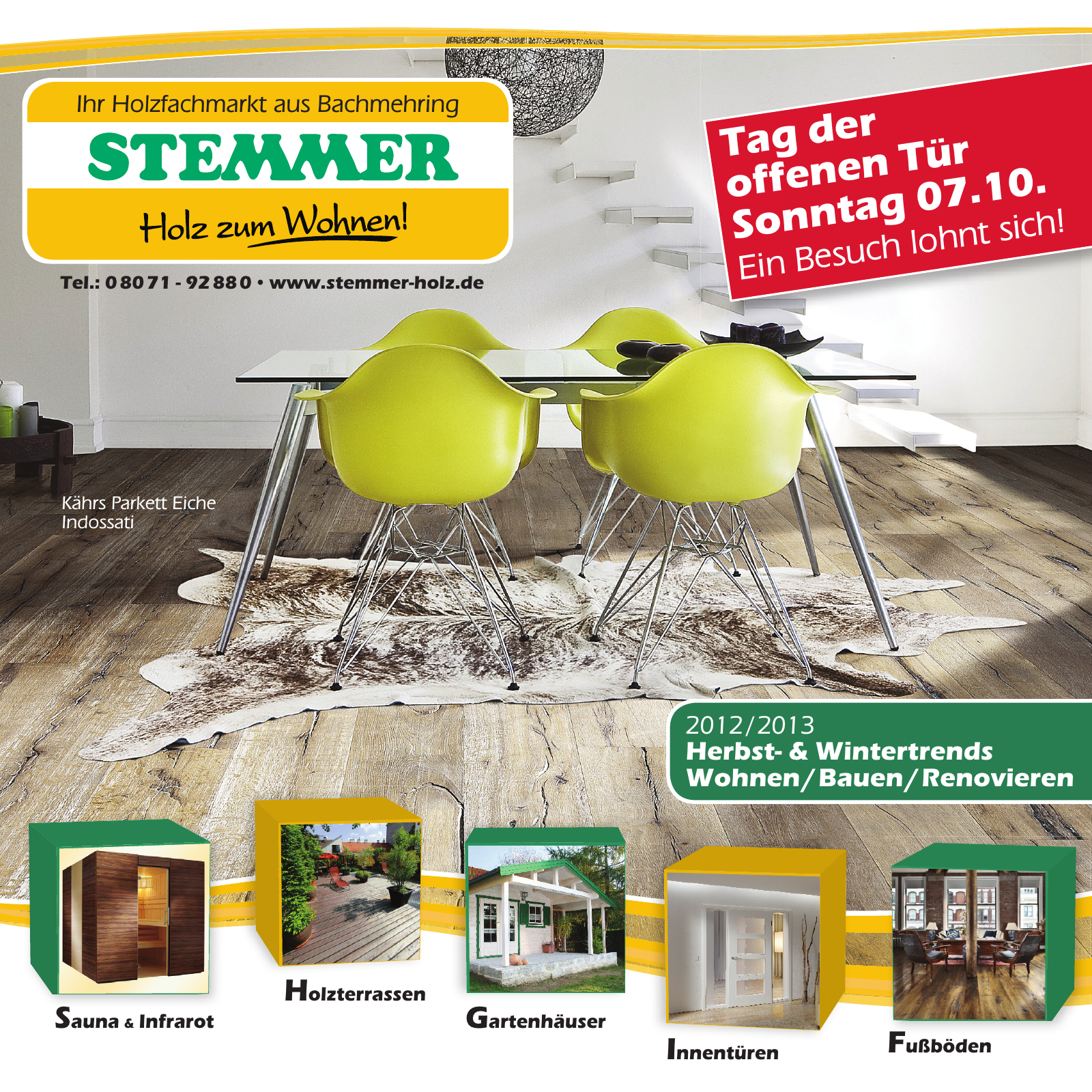Vorschau Stemmer Holz zum Wohnen,  Ihr Holzfachmarkt aus Bachmehring Seite 1