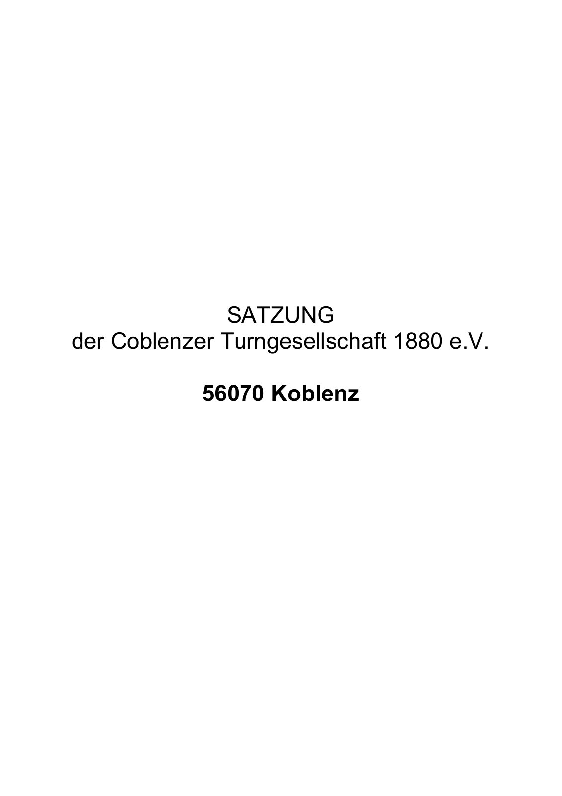 Vorschau CTG Satzung 2018 Seite 1