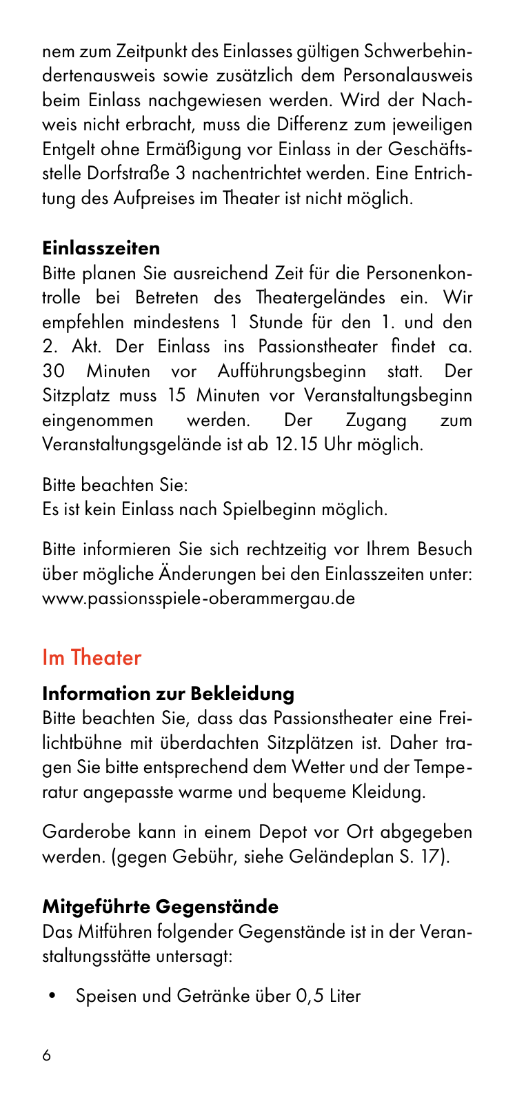Vorschau Besucherinformation - Arrangement 24.08. Seite 6