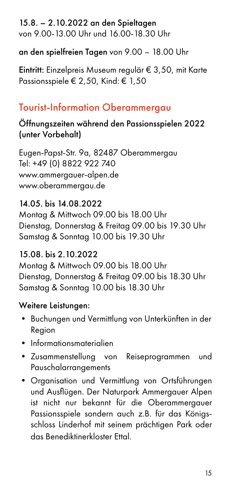Vorschau Besucherinformation - Ticket only 24.08. Seite 15